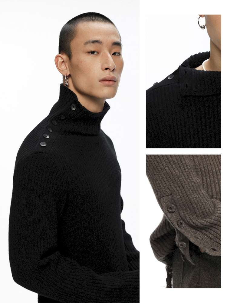 PHYS | Merino Wool Turtleneck Sweater【i0000000049】