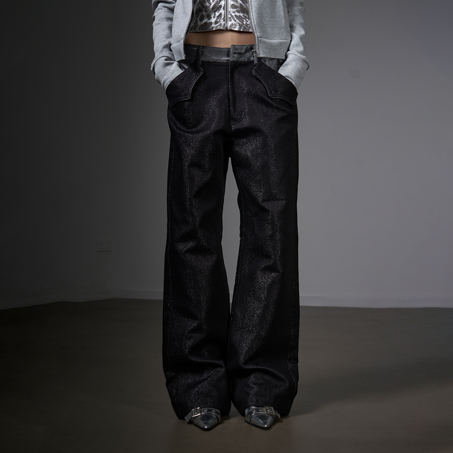 no E mosen | RUDEBART Skeleton Special Silver Weave Jeans【i0000000054】