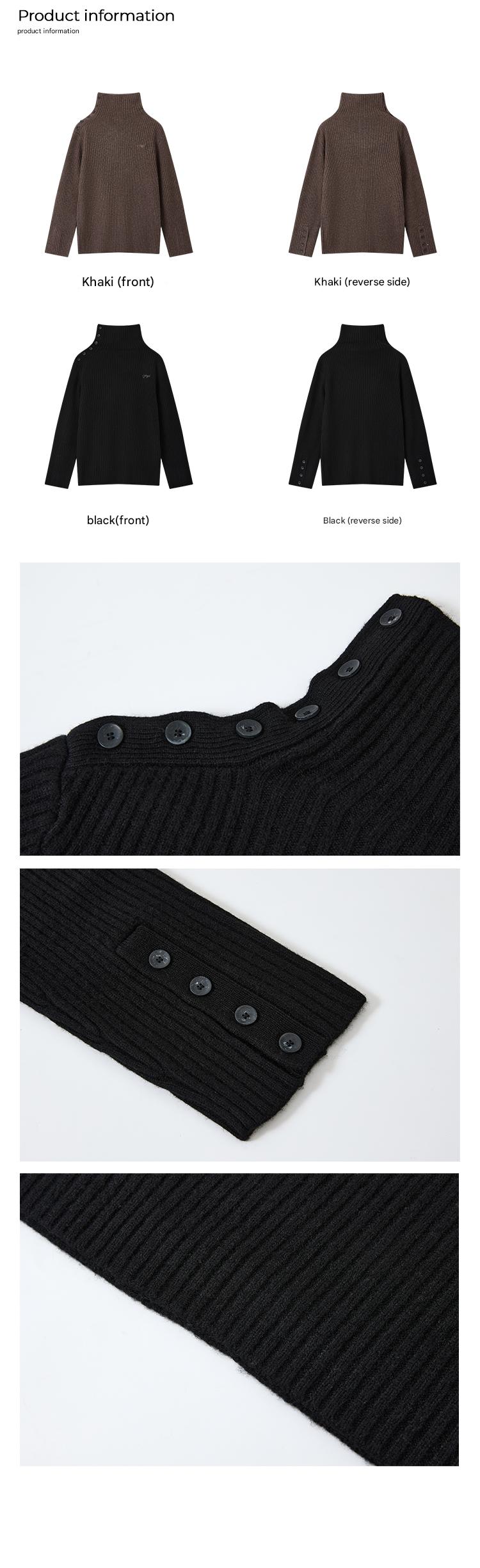 PHYS | Merino Wool Turtleneck Sweater【i0000000049】