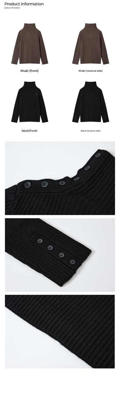 PHYS | Merino Wool Turtleneck Sweater【i0000000049】
