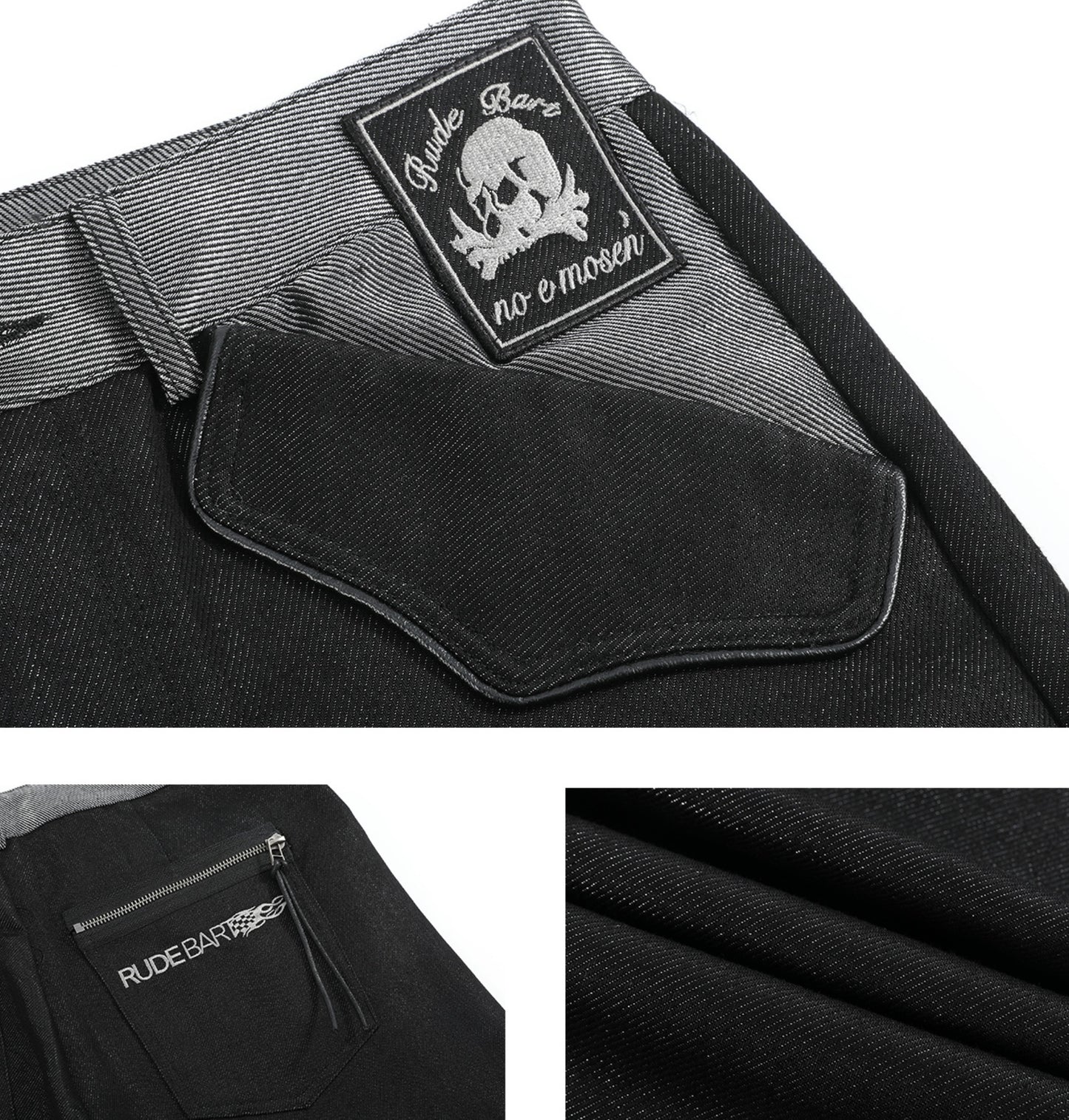 no E mosen | RUDEBART Skeleton Special Silver Weave Jeans【i0000000054】