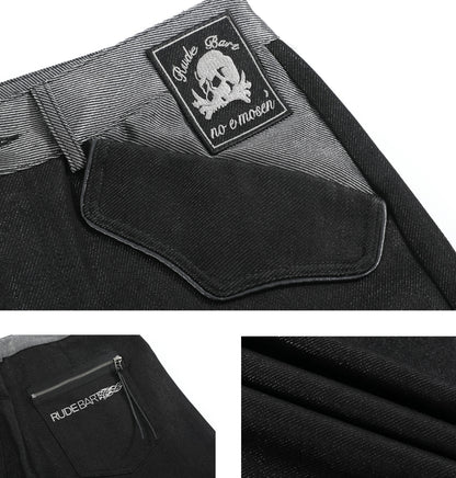 no E mosen | RUDEBART Skeleton Special Silver Weave Jeans【i0000000054】
