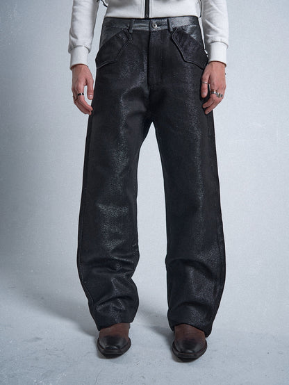 no E mosen | RUDEBART Skeleton Special Silver Weave Jeans【i0000000054】