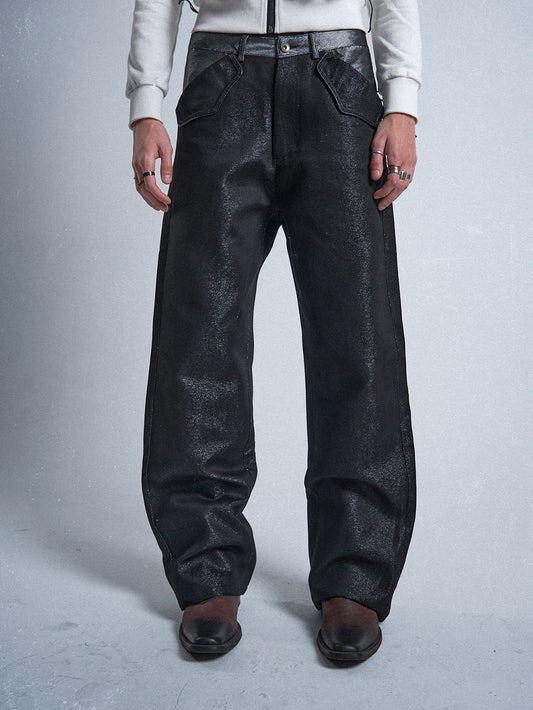 no E mosen | RUDEBART Skeleton Special Silver Weave Jeans【i0000000054】