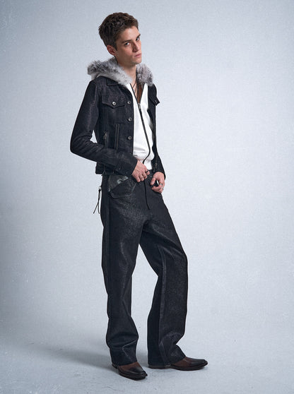 no E mosen | RUDEBART Skeleton Special Silver Weave Jeans【i0000000054】