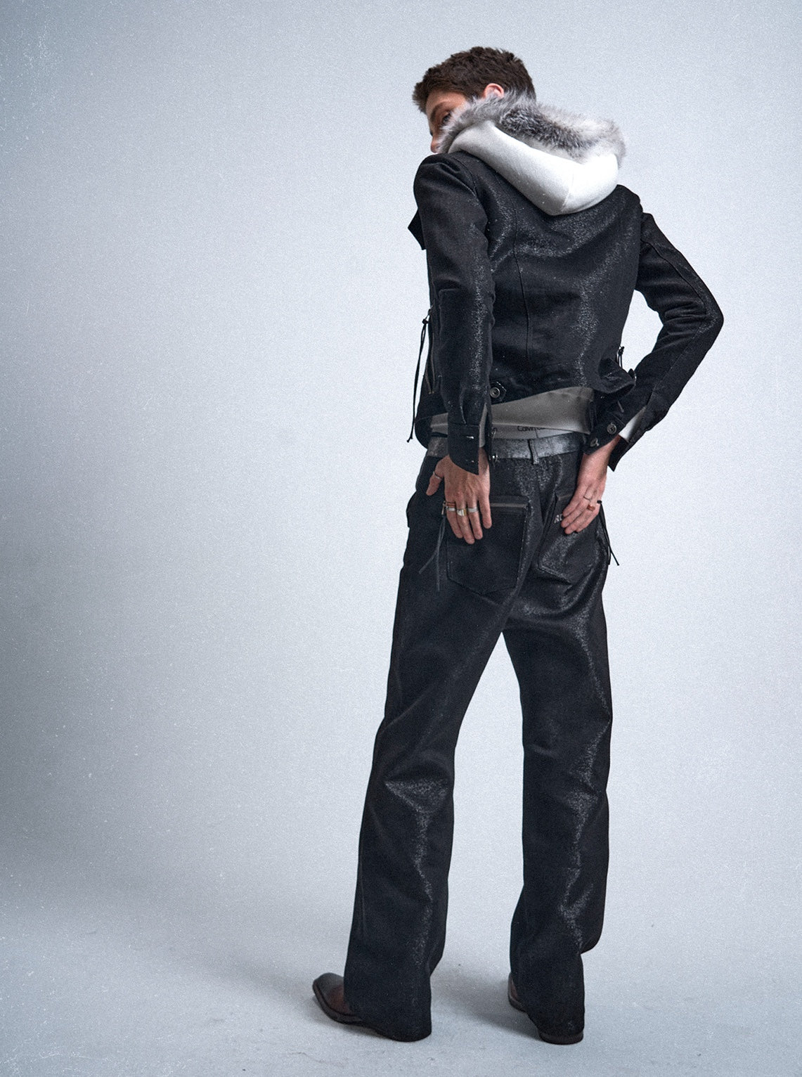 no E mosen | RUDEBART Skeleton Special Silver Weave Jeans【i0000000054】