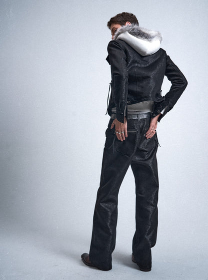 no E mosen | RUDEBART Skeleton Special Silver Weave Jeans【i0000000054】